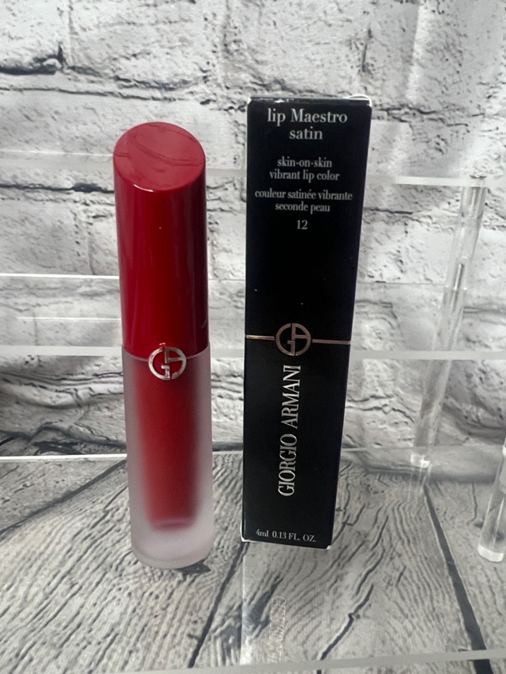 Giorgio Armani Lip Maestro Satin Liquid Lip Color - ‘Secret Date’ (12)